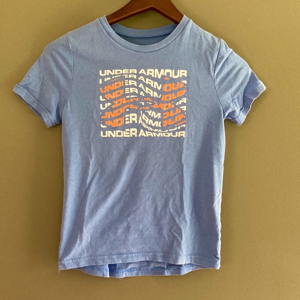 Cute boys under armor T-shirt
